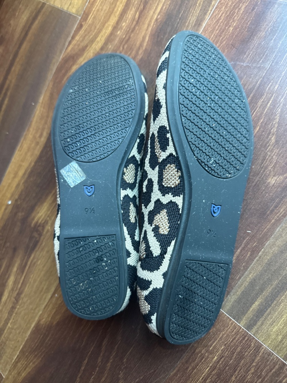 ROTHY’S Animal Print Flat Shoes Size 9.5 - Picture 7 of 8